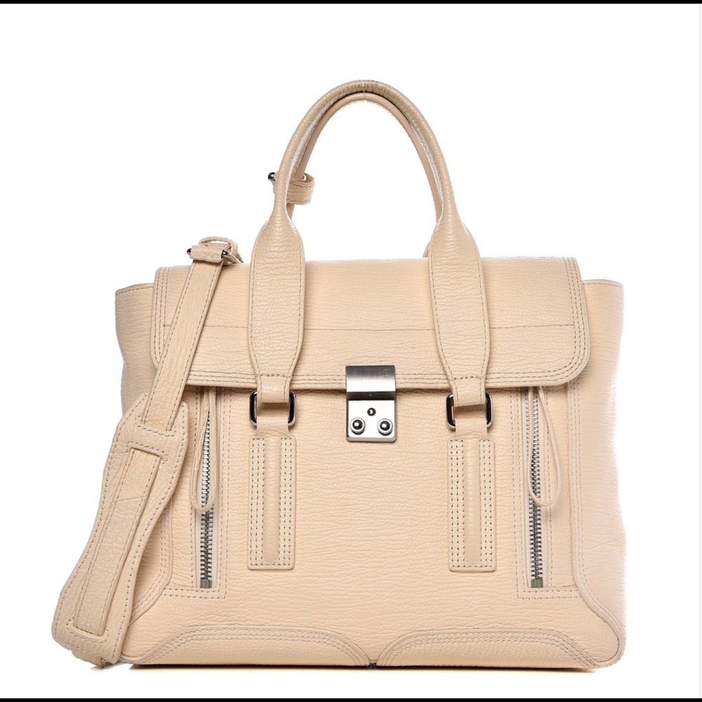 Phillip Lim cream satchel bag